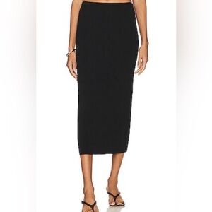 WeWoreWhat Classic Black Pencil Skirt